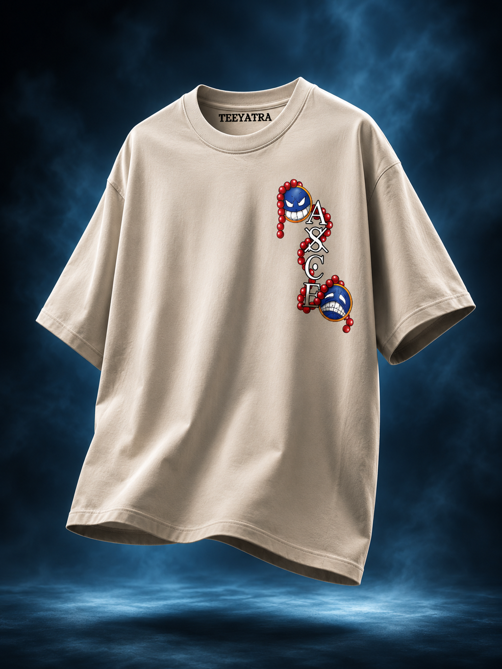 Teeyatra Ace Inferno Oversized T-Shirt