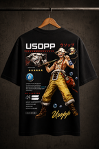 Teeyatra Usopp Sharpshooter Oversized T-Shirt