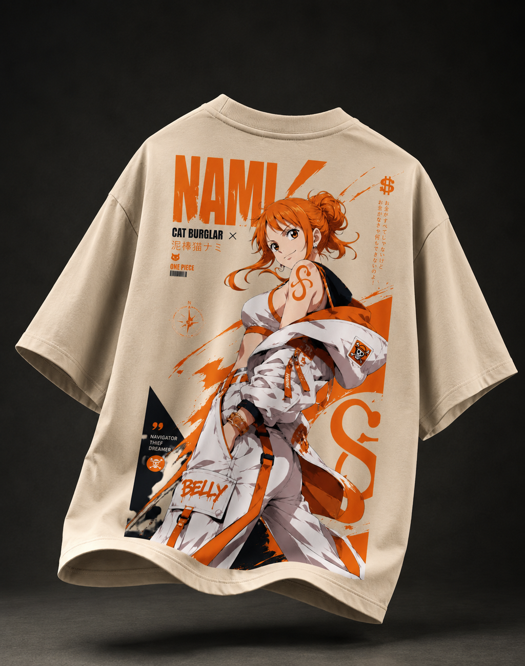Teeyatra Nami Navigator Oversized T-Shirt