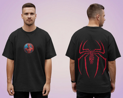 Marvel's The Great Power Men's Oversized Classic T-shirt | Teeyatra