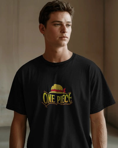 One Piece Inspired Graphic Anime Men's Oversized Classic T-shirt | Teeyatra