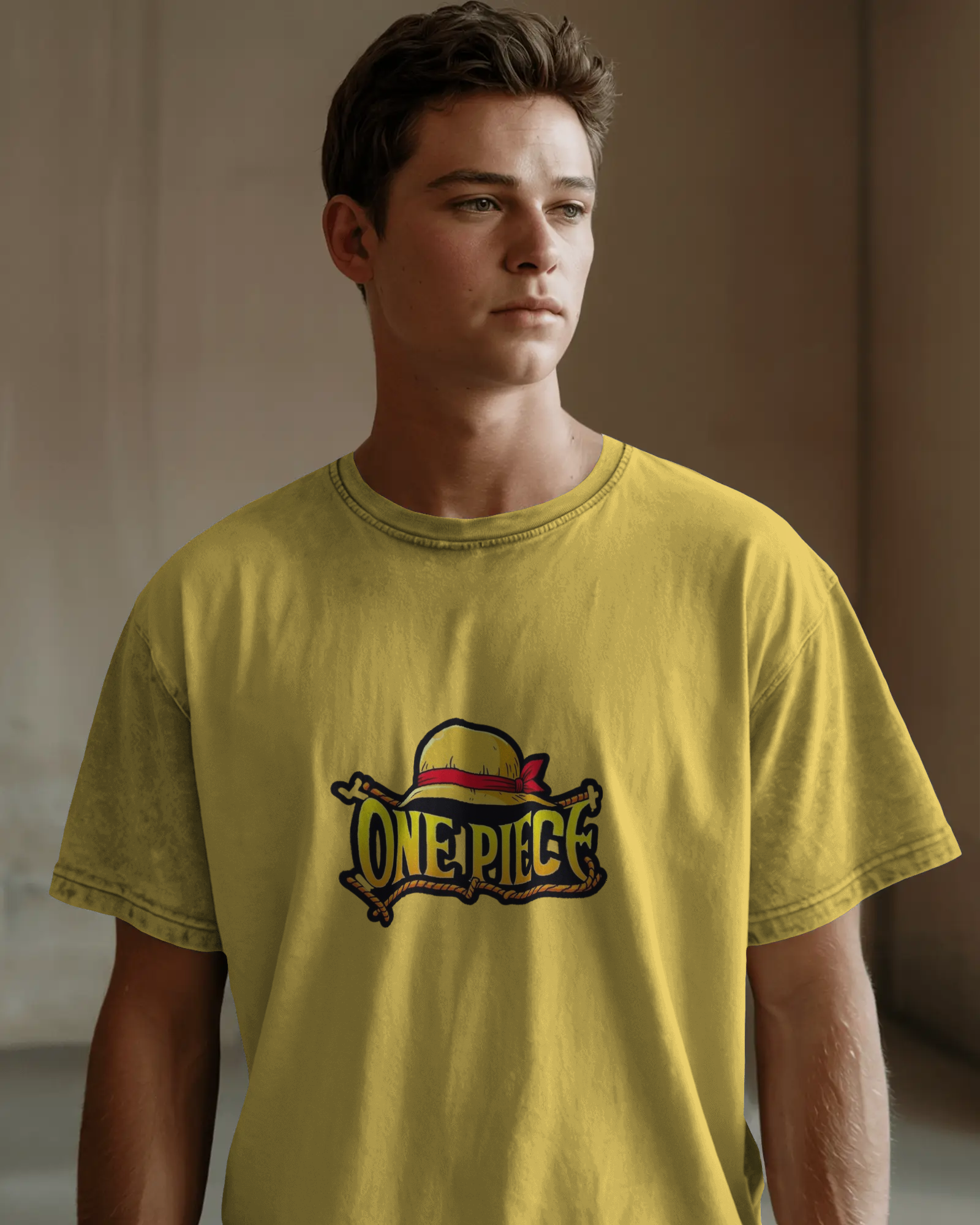 One Piece Inspired Graphic Anime Men's Oversized Classic T-shirt | Teeyatra