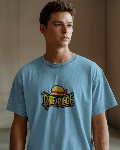 One Piece Inspired Graphic Anime Men's Oversized Classic T-shirt | Teeyatra
