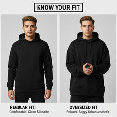 Relaxed Fit 'PERFECT' Graphic Oversized Hoodie | Teeyatra