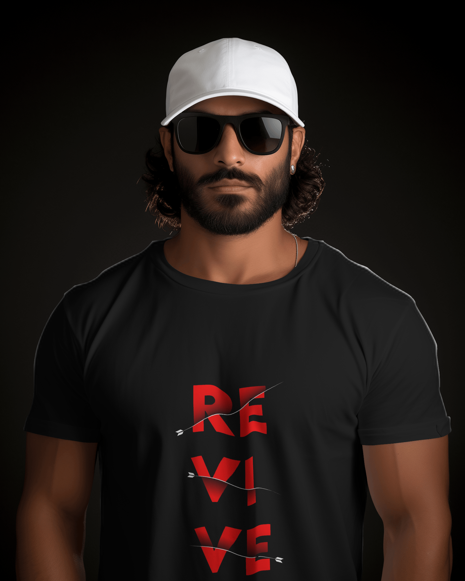 Everyday Casual Revive Men's Classic Crew T-Shirt | Teeyatra | Abstract