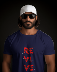 Everyday Casual Revive Men's Classic Crew T-Shirt | Teeyatra | Abstract