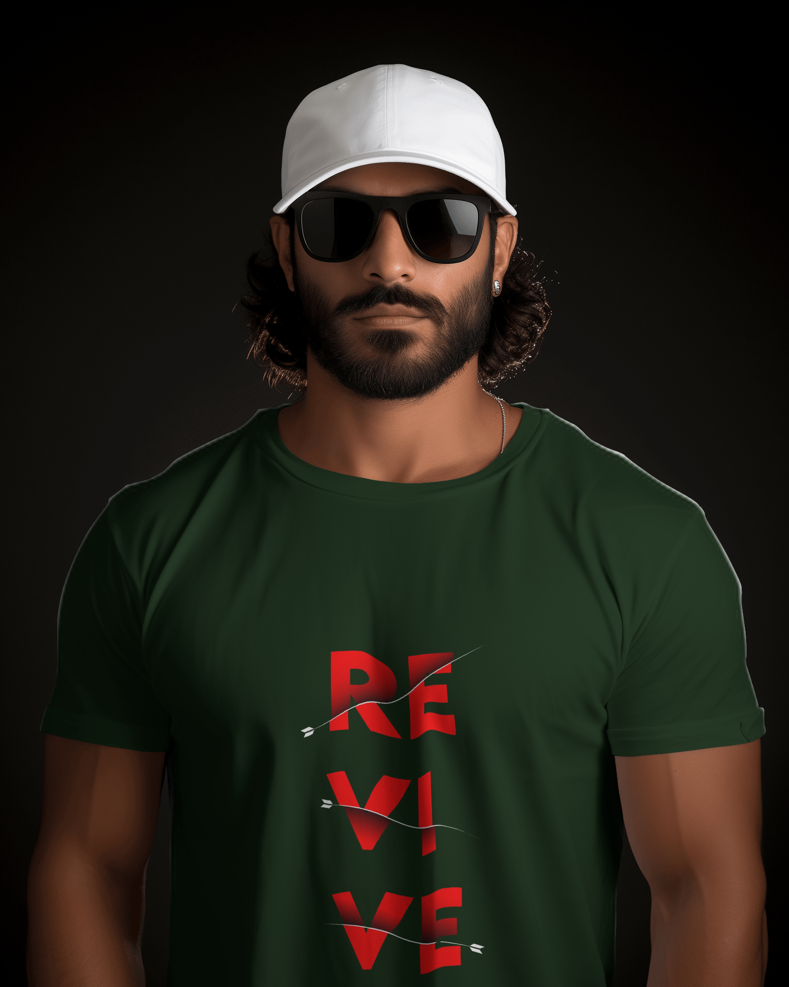 Everyday Casual Revive Men's Classic Crew T-Shirt | Teeyatra | Abstract