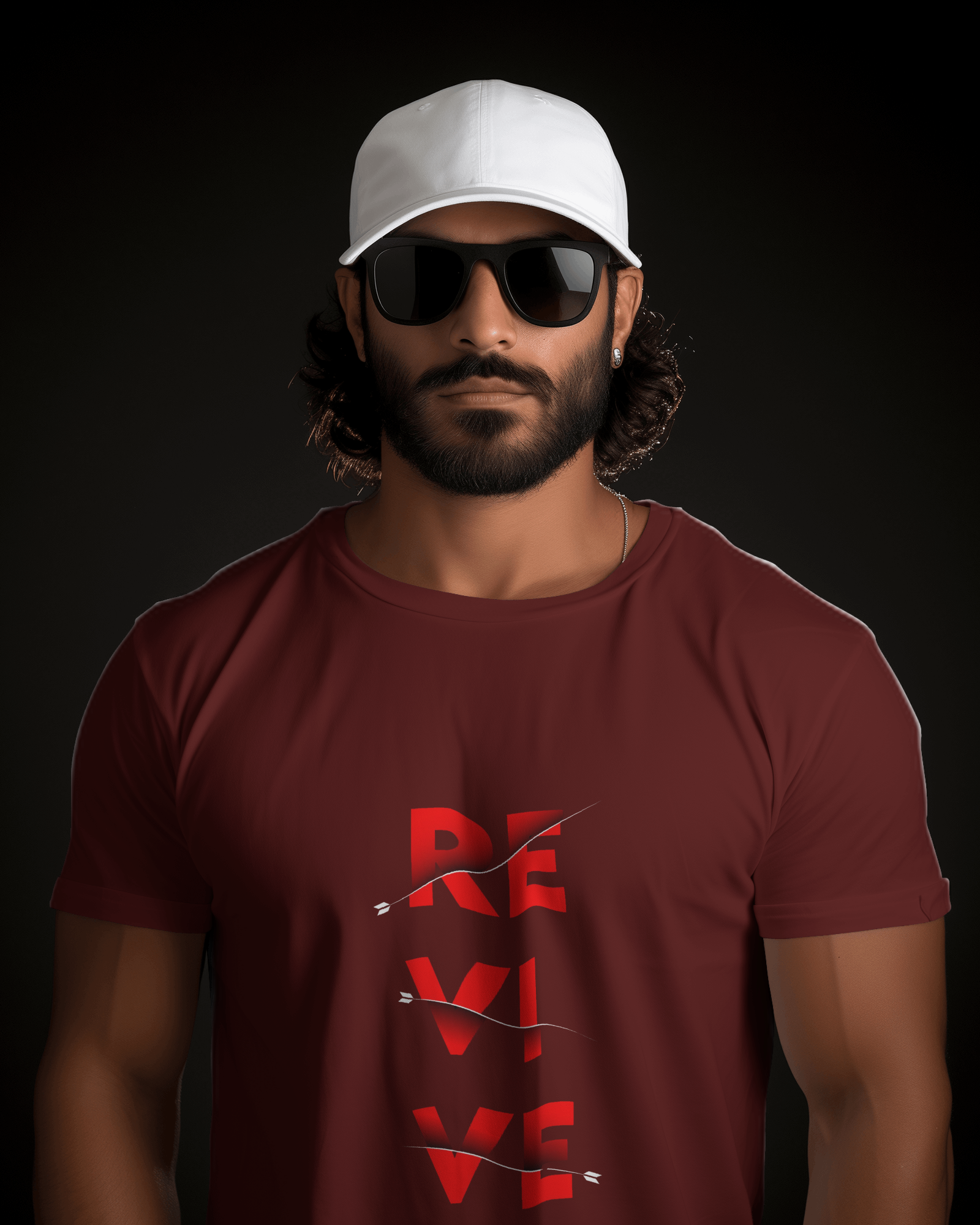 Everyday Casual Revive Men's Classic Crew T-Shirt | Teeyatra | Abstract