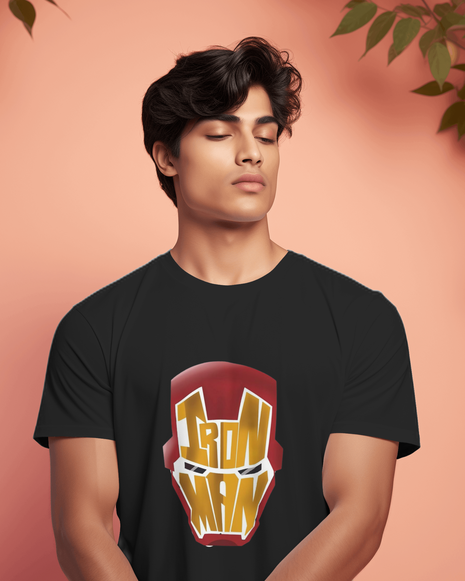 Marvel's Iron Man Core Symbol Men's Classic Crew T-Shirt | Teeyatra