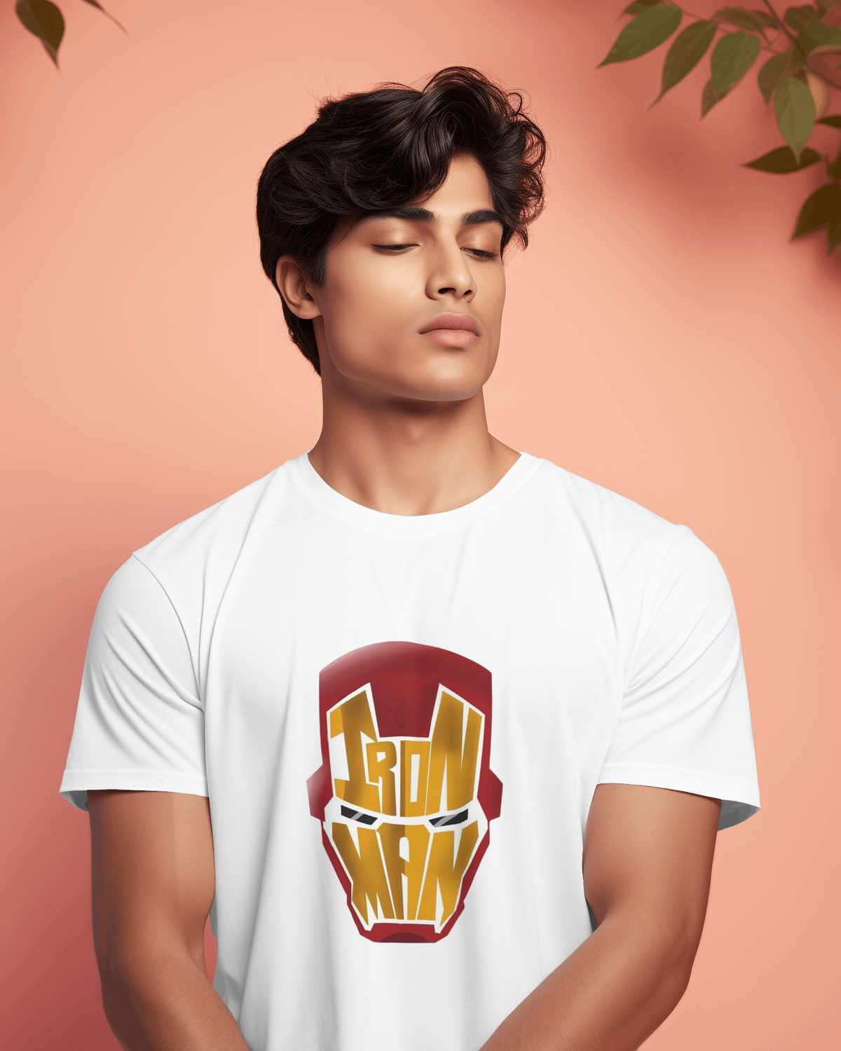 Marvel's Iron Man Core Symbol Men's Classic Crew T-Shirt | Teeyatra