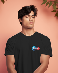 TEEYATRA Logo Men's Classic Crew T-Shirt | Teeyatra