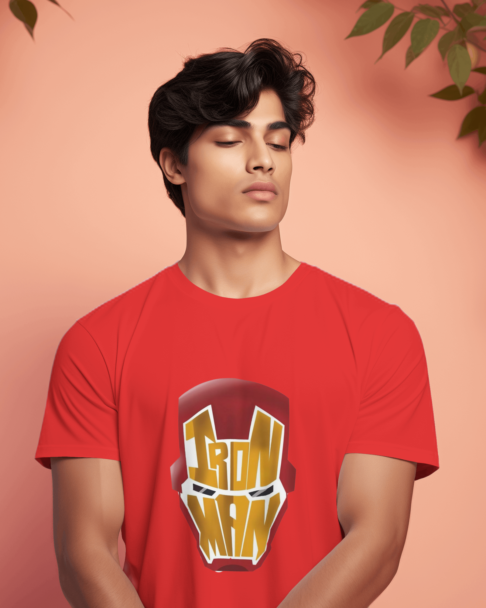 Marvel's Iron Man Core Symbol Men's Classic Crew T-Shirt | Teeyatra