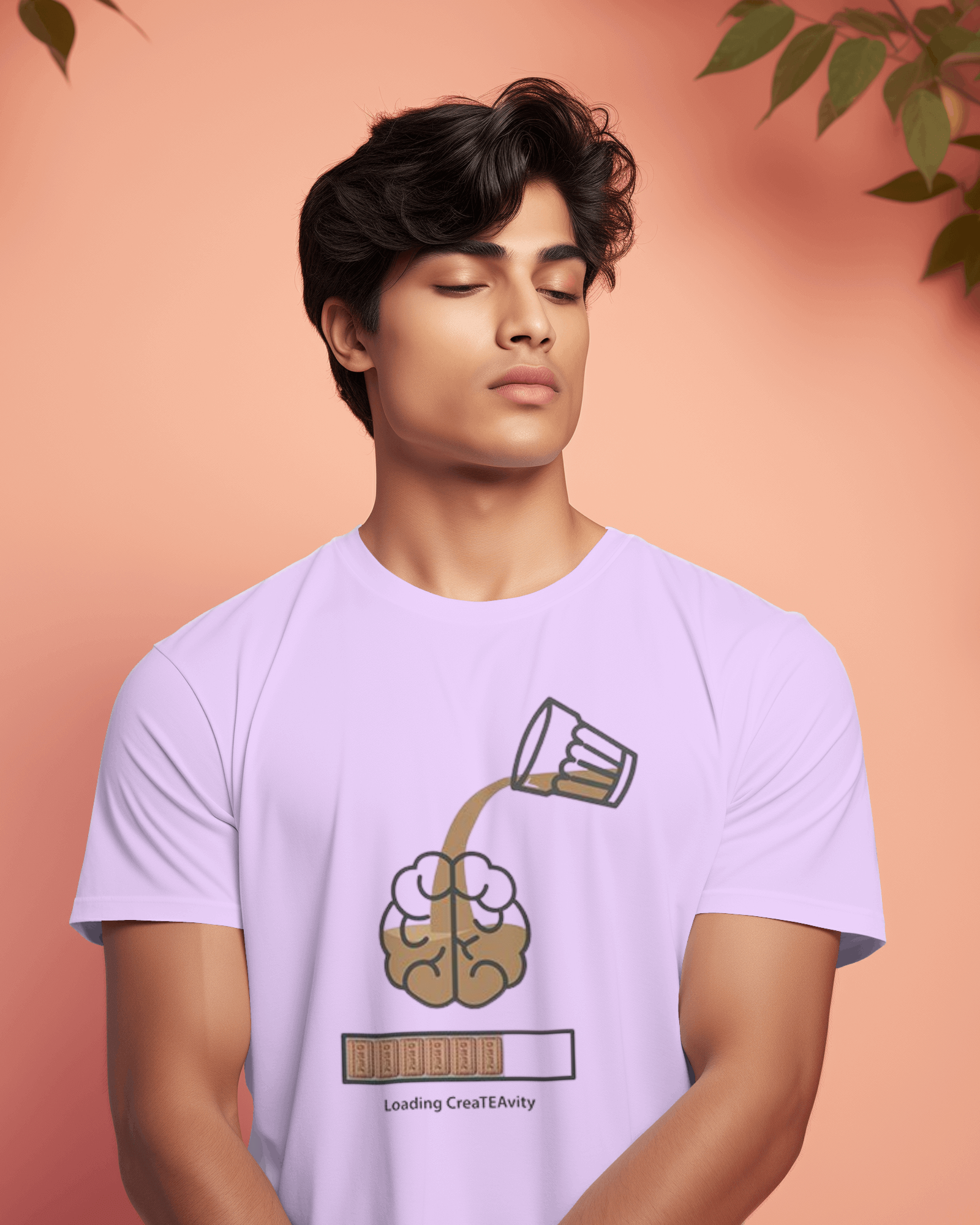 Unleash Your Creativity Men's Stretch T-Shirt | Teeyatra | Abstract