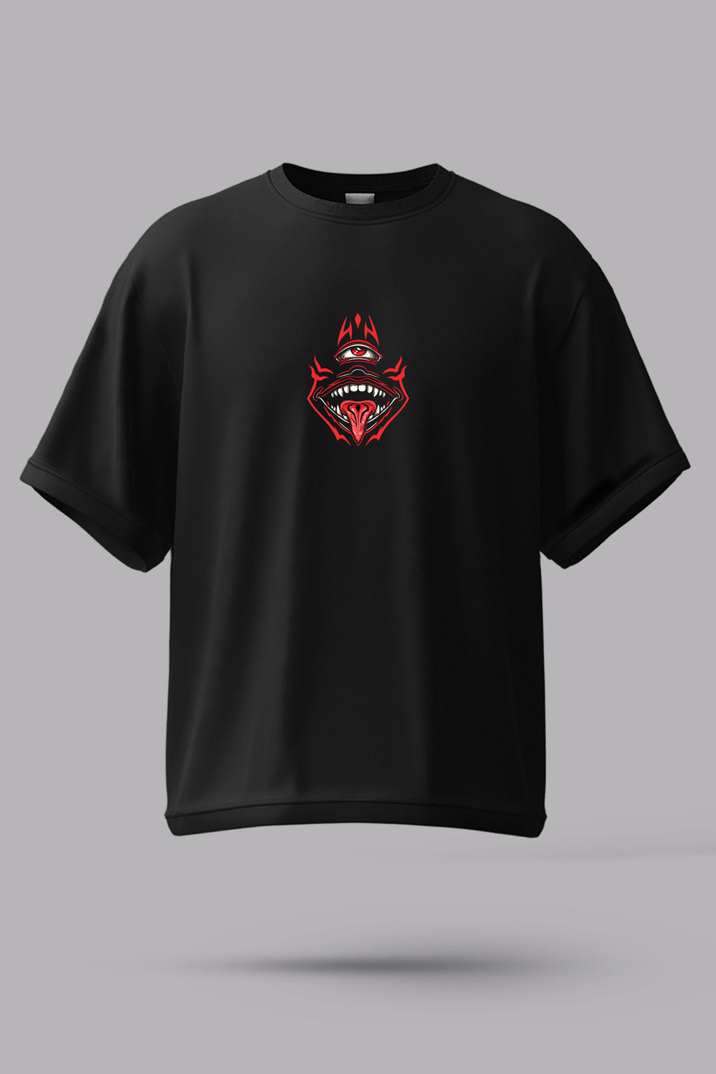 King of Curse Anime Oversized T-Shirt – 240 GSM French Terry | Premium DTF Back Print | Unisex Streetwear