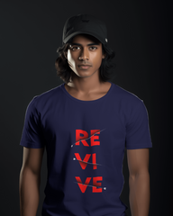 Everyday Casual Revive Men's Classic Crew T-Shirt | Teeyatra | Abstract