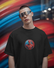 Marvel's The Great Power Men's Oversized Classic T-shirt | Teeyatra