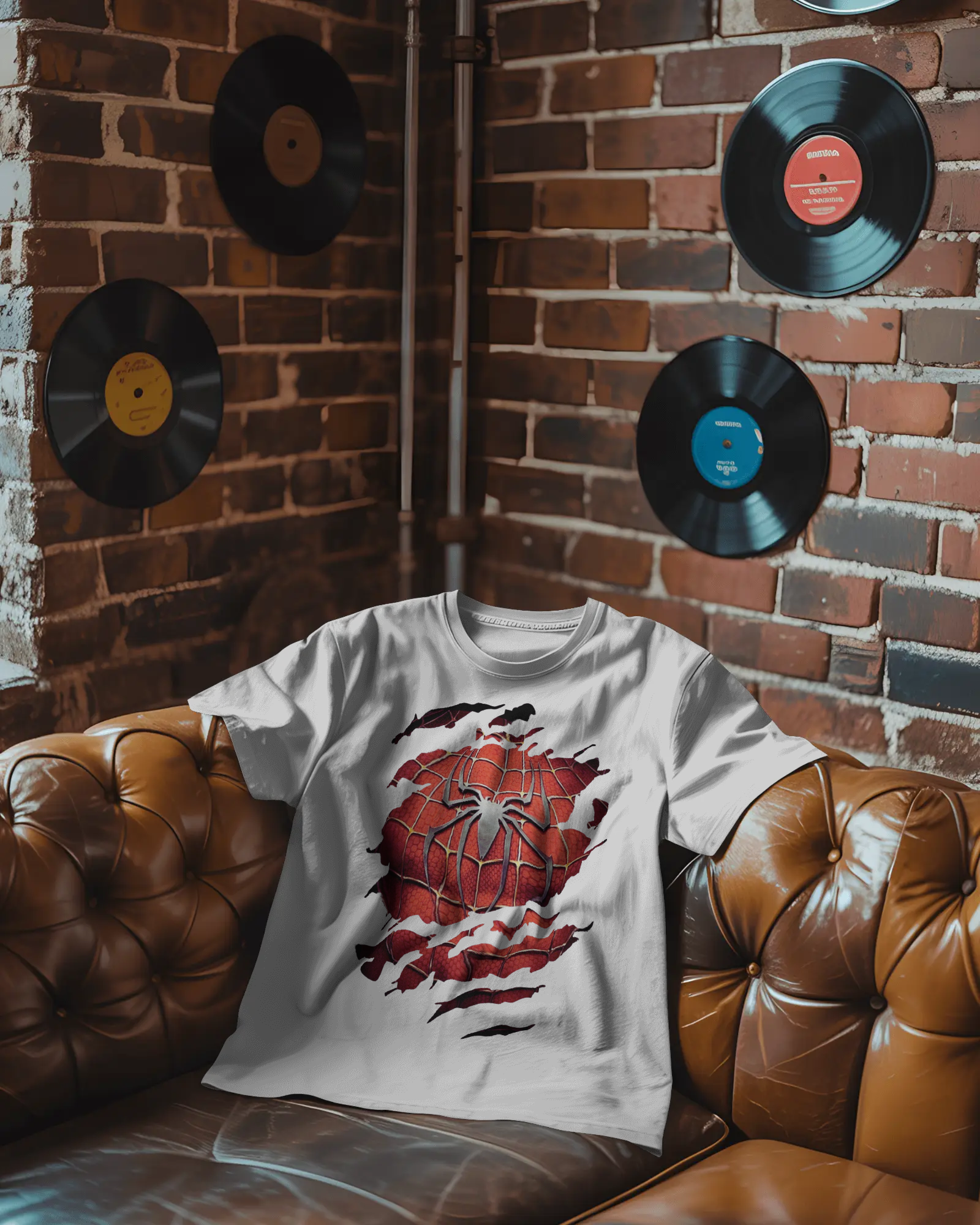 Unleash Your Inner Marvel Spider-Man Ladies Classic Crew T-Shirt | Teeyatra