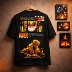 Teeyatra Thunder Zenitsu Oversized 240 GSM Tee