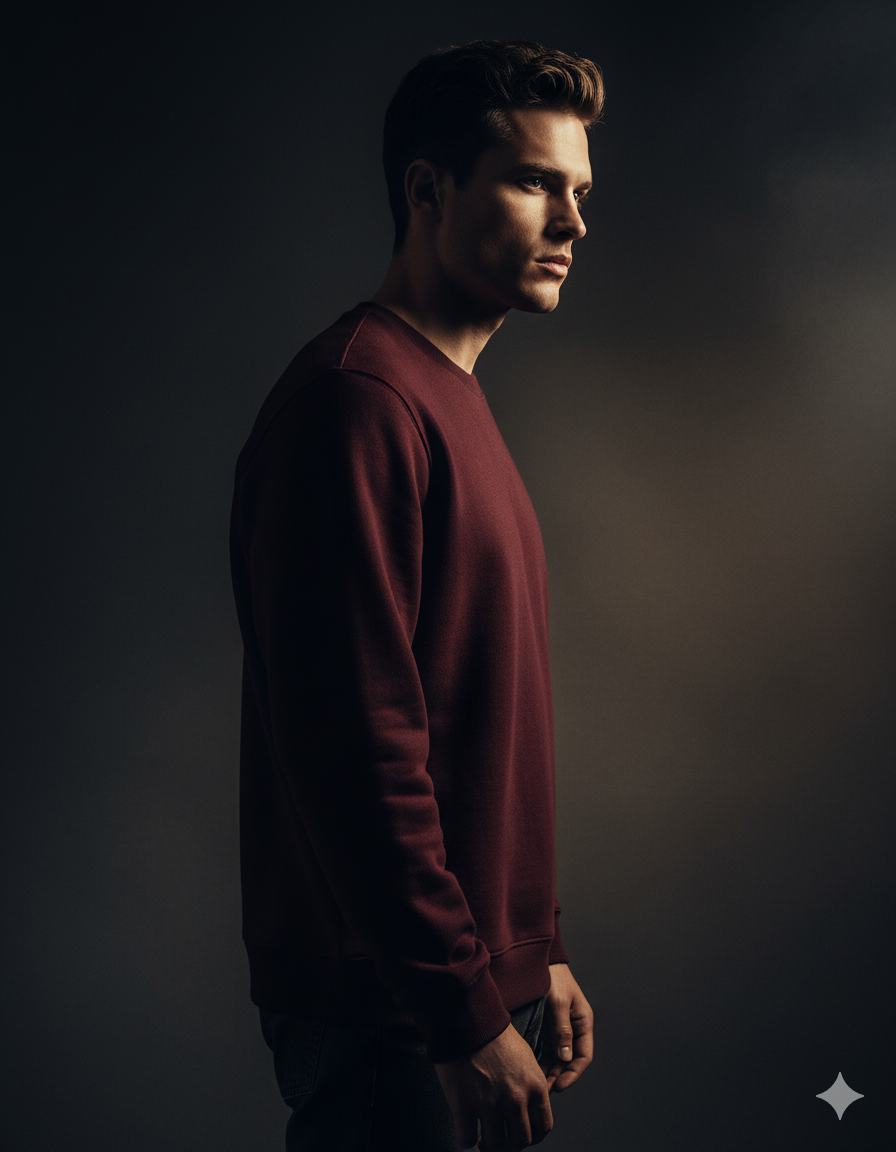 Classic Crewneck Men's Sweatshirt | Teeyatra