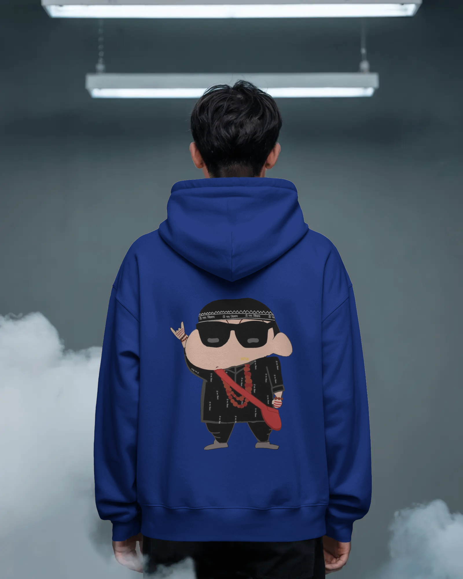 Shin-chan's Anime Badass Beat Men's Hoodie | Teeyatra