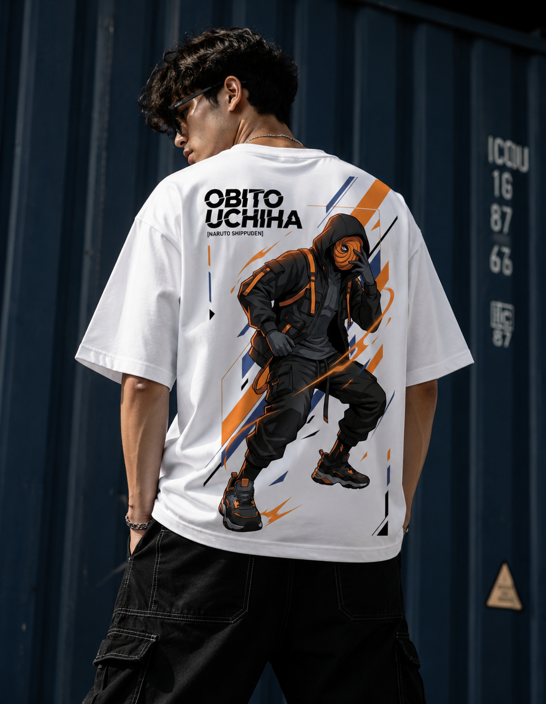 Teeyatra Obito Uchiha Phantom Oversized T-Shirt | Naruto Edition
