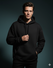 The Essential Comfort Men's Oversized Hoodie | Teeyatra
