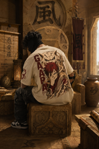Teeyatra Gaara Desert Guardian Oversized T-Shirt | Naruto Edition