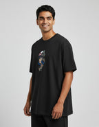 Inosuke Hashibira "Dual Nature" Edition – Premium 240 GSM Terry Cotton Oversized T-Shirt