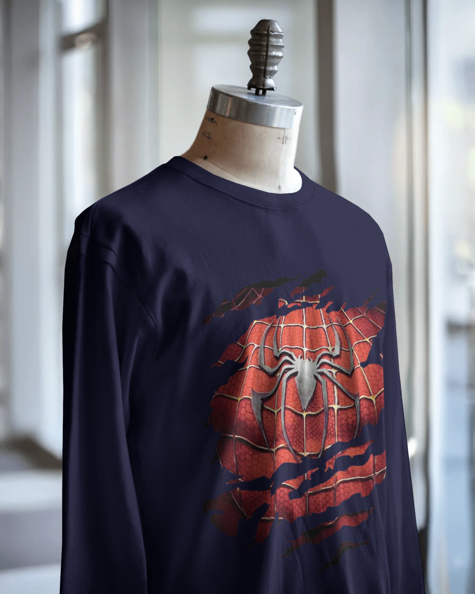Unleash Your Inner Marvel Spider-Man, Men's Full Sleeve T-Shirt | Teeyatra