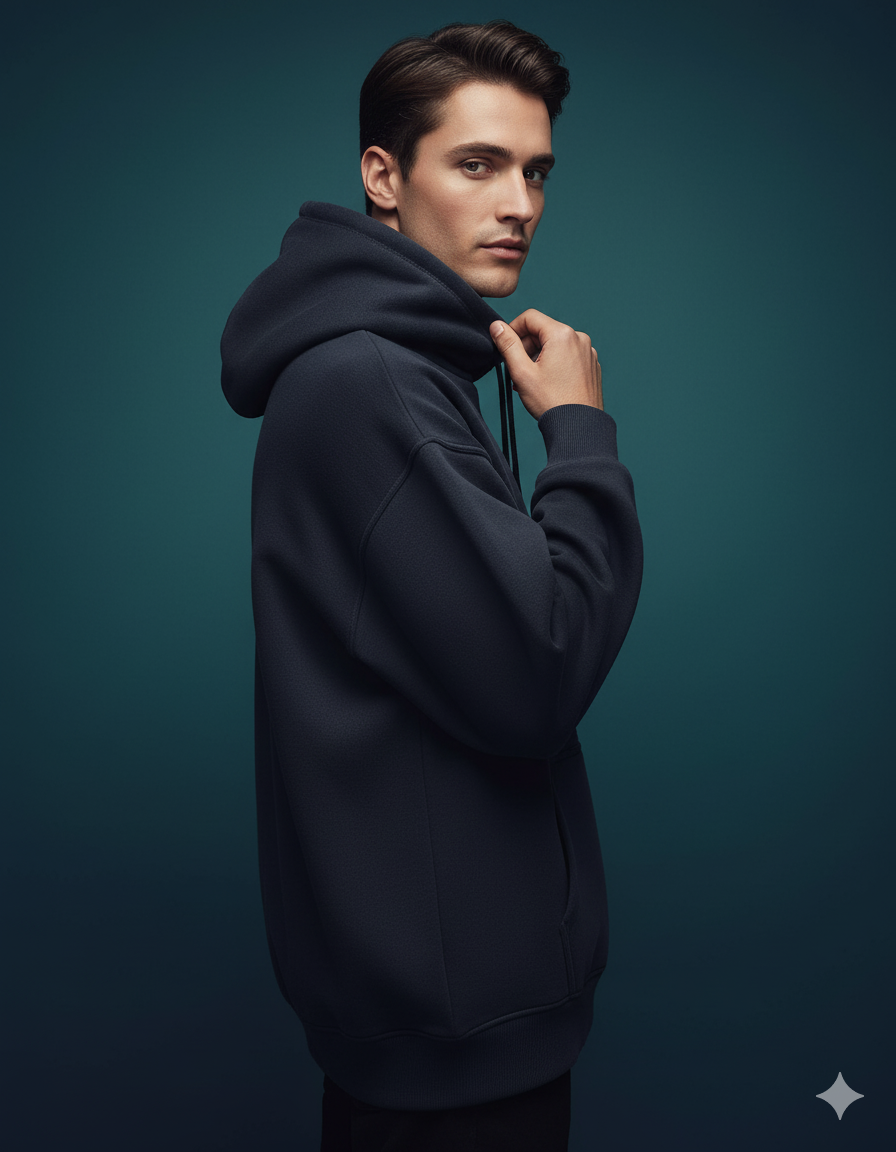 The Essential Comfort Men's Oversized Hoodie | Teeyatra