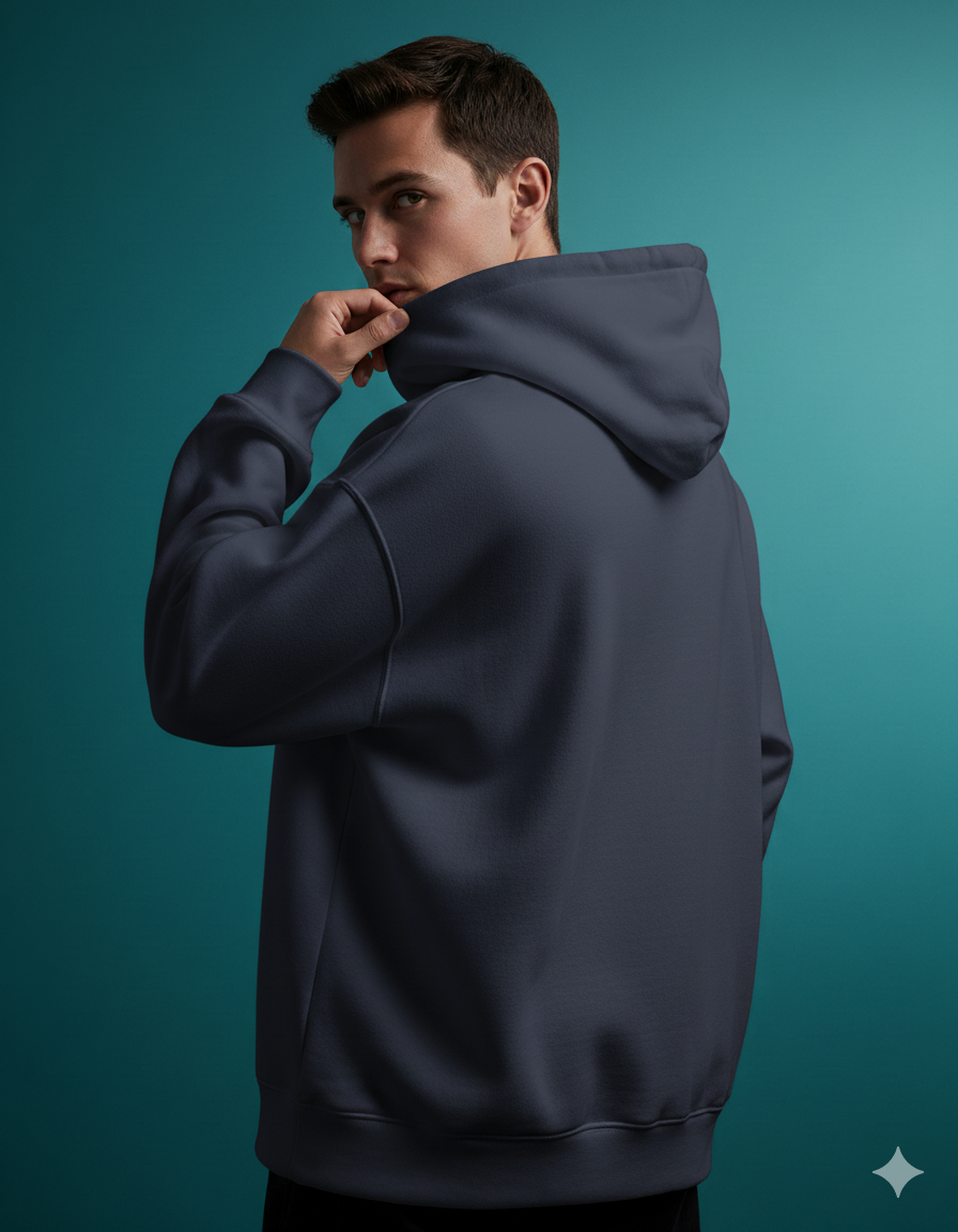The Essential Comfort Men's Oversized Hoodie | Teeyatra