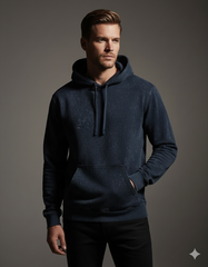 The Effortless Comfort Men's Acid Washed Hoodie | Teeyatra