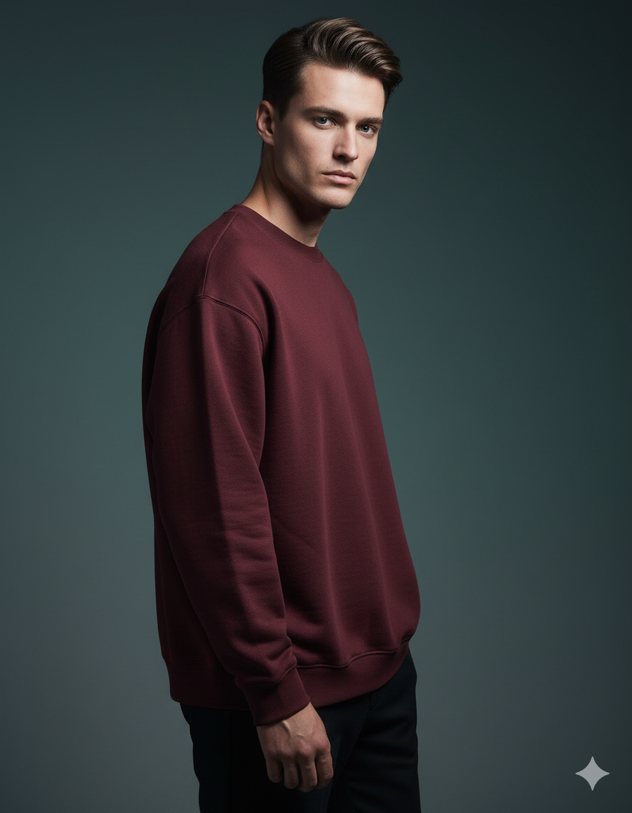 The Essential Men's Oversized Sweatshirt | Teeyatra
