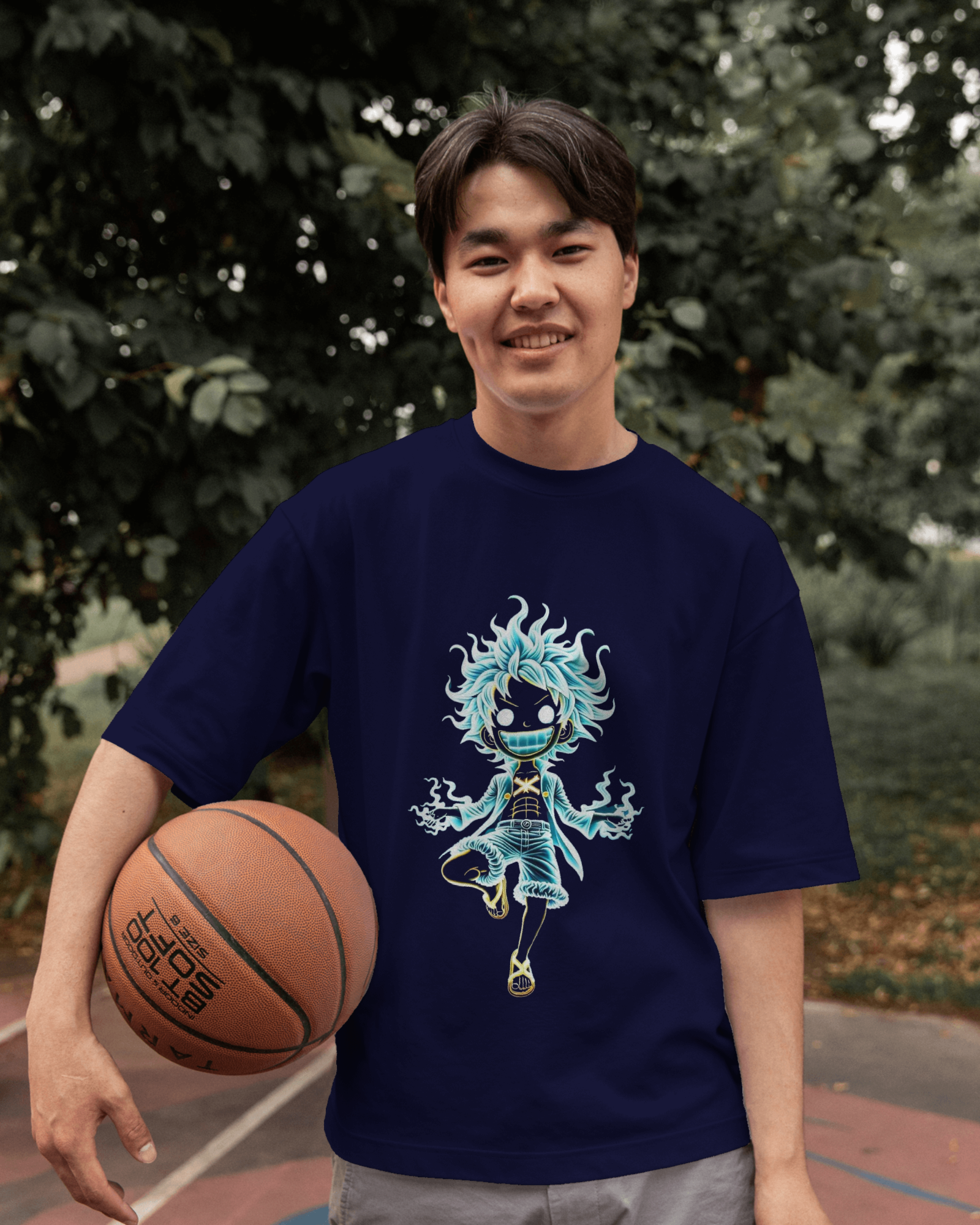 Unleashed Joy Boy Unisex Oversized Classic T-shirt | Teeyatra | Anime