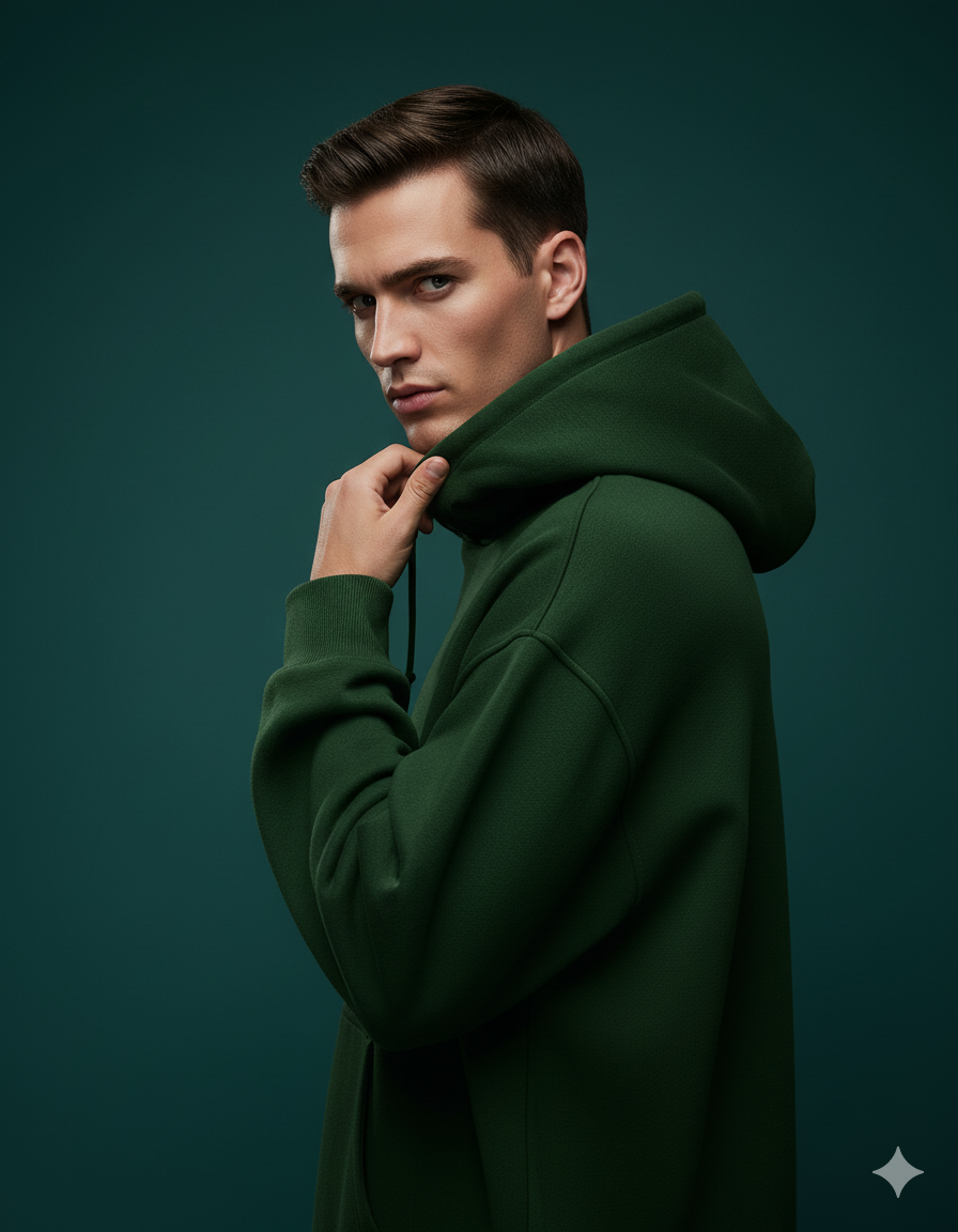 The Essential Comfort Men's Oversized Hoodie | Teeyatra