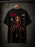 Teeyatra Shanks Red Emperor Oversized T-Shirt