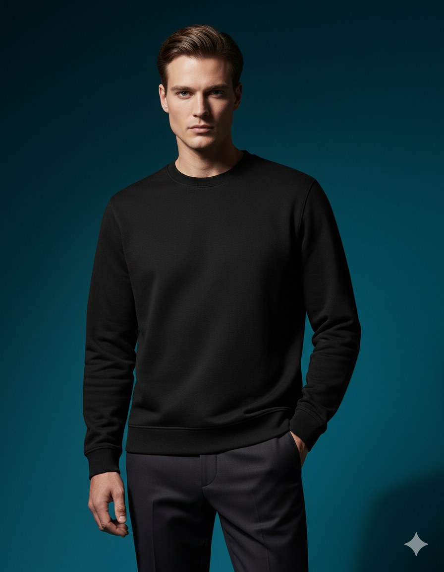 Classic Crewneck Men's Sweatshirt | Teeyatra
