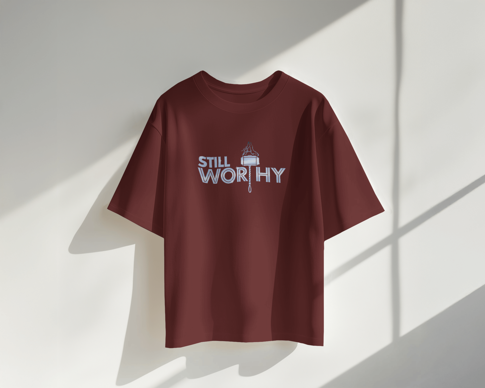 Defender of Earth: Avengers Back Print Men's Oversized Classic T-shirt | Teeyatra| Marvel
