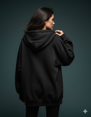 The Essential Comfort Ladies Oversized Hoodie | Teeyatra