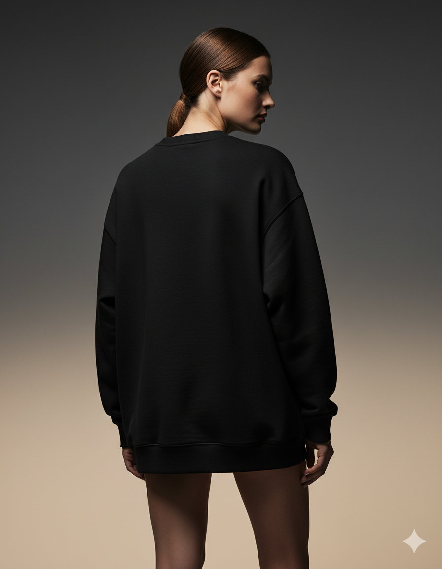 The Essential Ladies Oversized Sweatshirt | Teeyatra