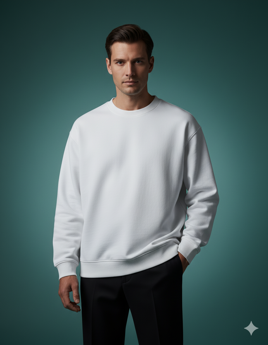 The Essential Men's Oversized Sweatshirt | Teeyatra