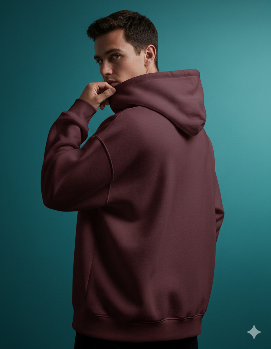 The Essential Comfort Men's Oversized Hoodie | Teeyatra