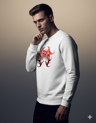 The Karma Crewneck Men's Sweatshirt | Teeyatra | Abstract