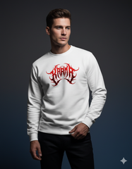 The Karma Crewneck Men's Sweatshirt | Teeyatra | Abstract