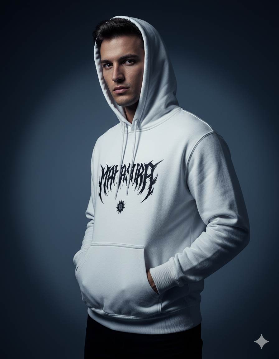 Mahasura Crest Men's Hoodie | Teeyatra | Abstract