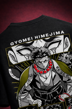 Teeyatra Stone Hashira Gyomei Oversized 240 GSM Tee