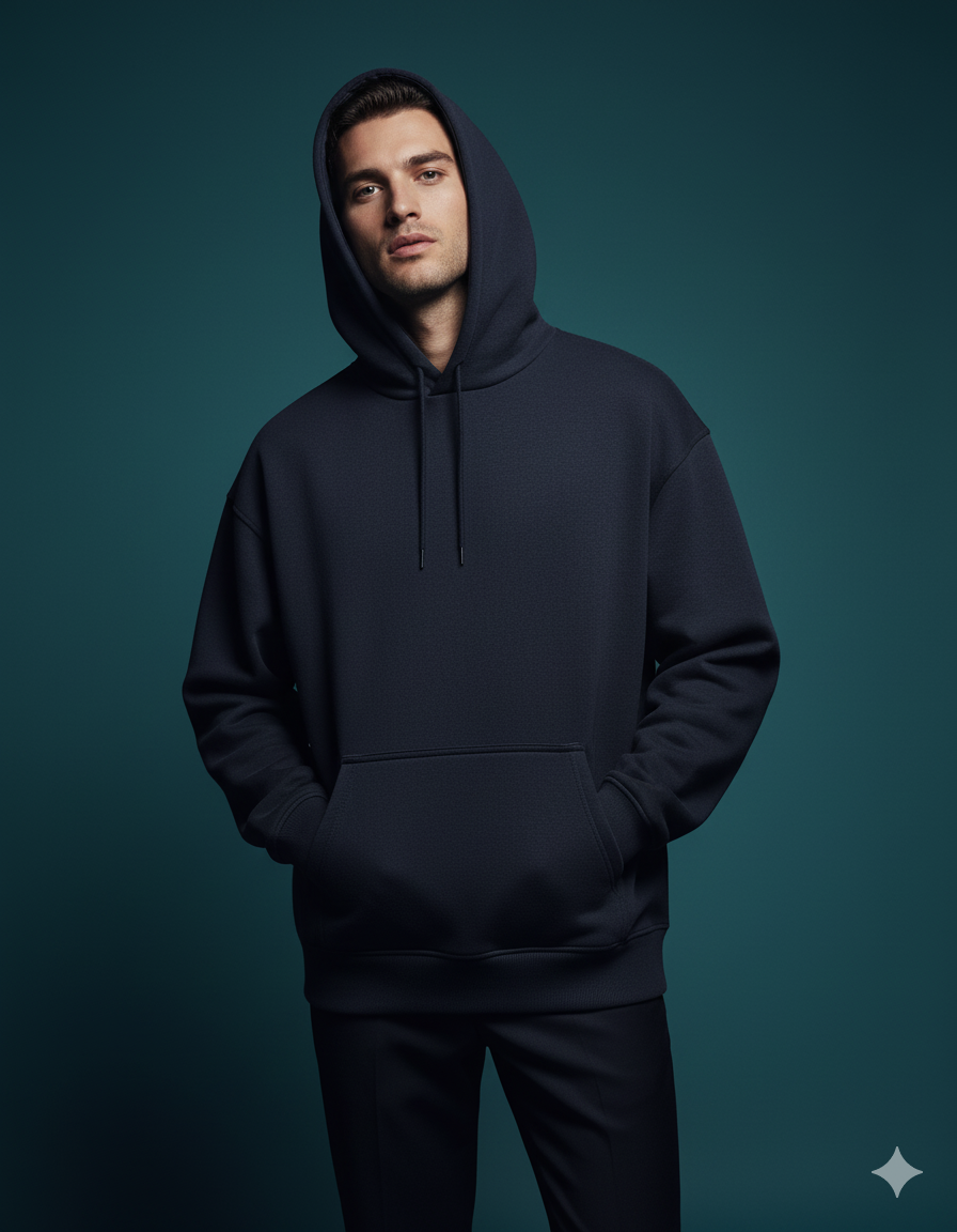 The Essential Comfort Men's Oversized Hoodie | Teeyatra