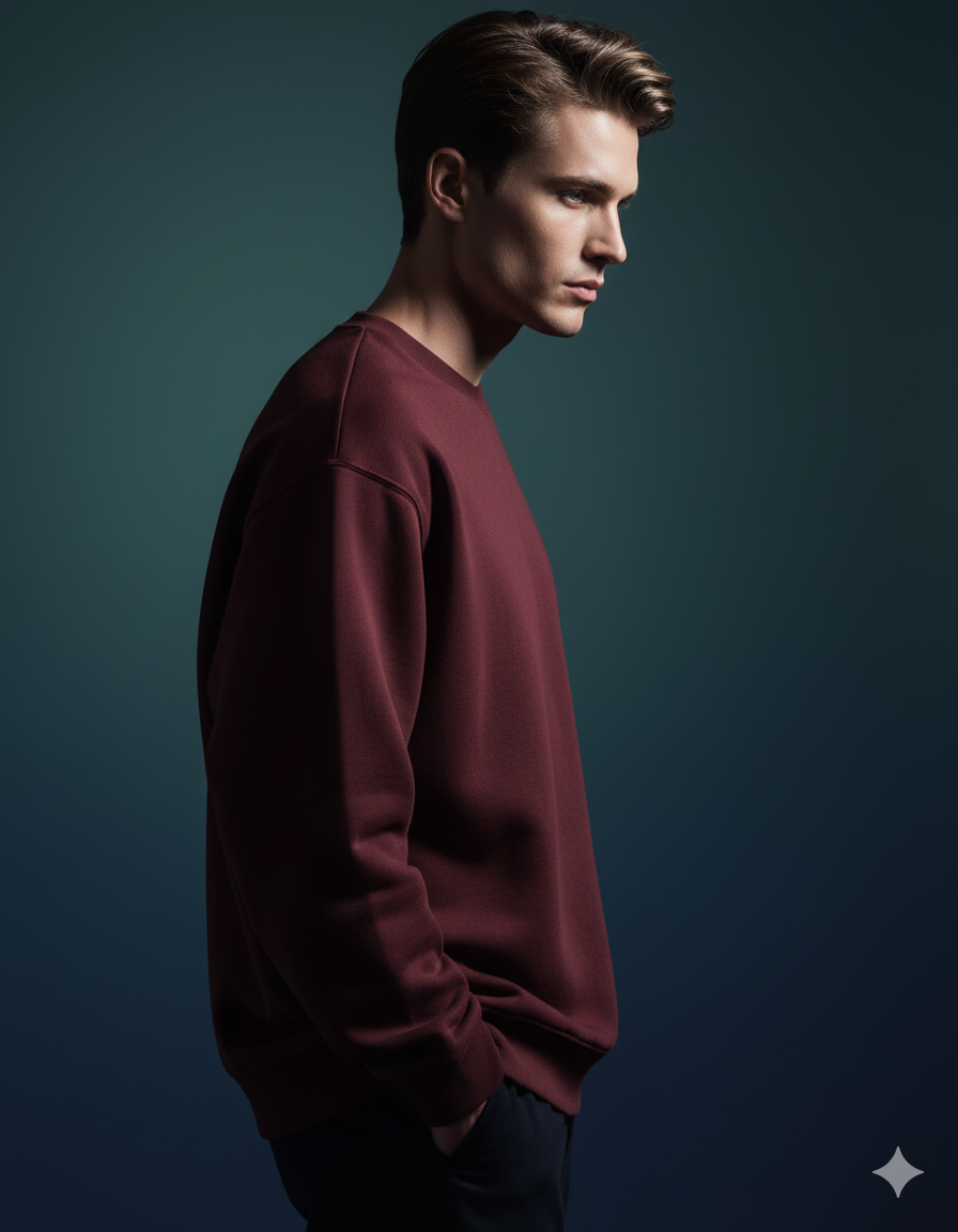 The Essential Men's Oversized Sweatshirt | Teeyatra