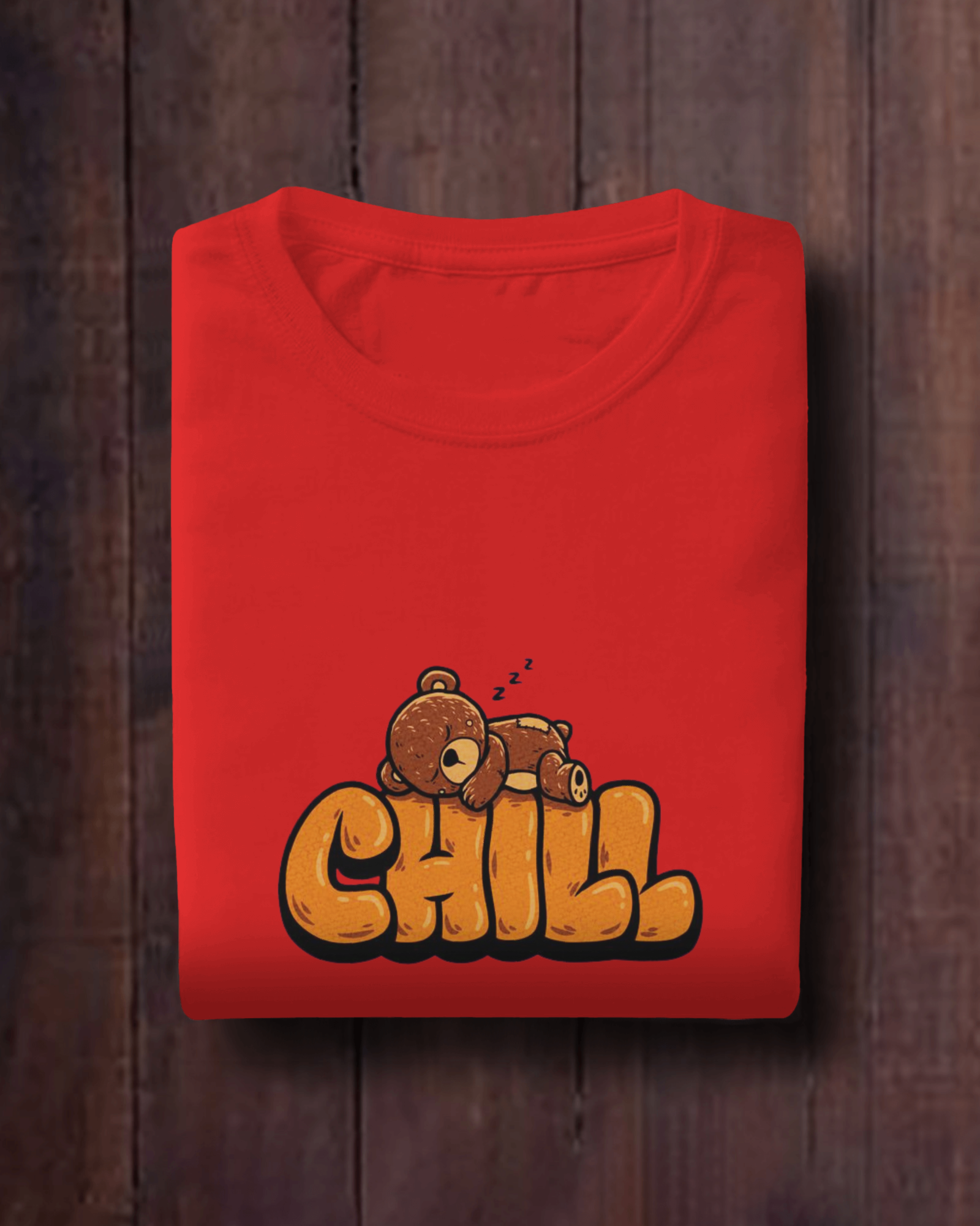 Chill Mode On Men's Full Sleeve T-Shirt | Teeyatra | Cartoon