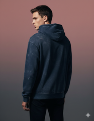 The Effortless Comfort Men's Acid Washed Hoodie | Teeyatra